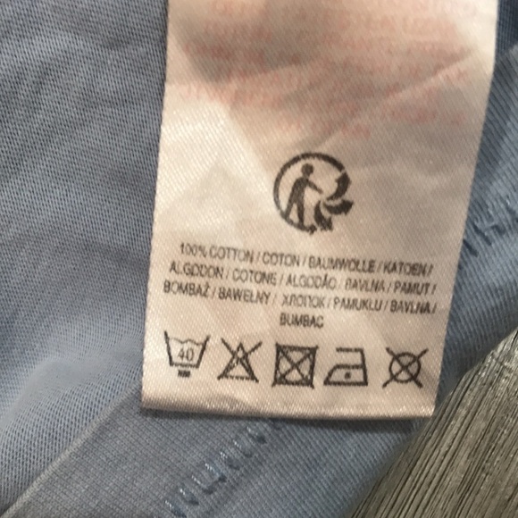 Tokyo Laundry Short Sleeve Gray/Light Blue T-Shirt size L - Picture 8 of 11